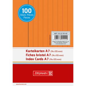 Produktbild für Karteikarten Brunnen 102270140, A7