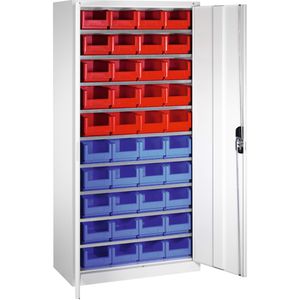 Magazinschrank CP-Möbel Serie 13, grau