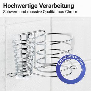 Produktbild für Haartrocknerhalter Wenko Milano 20648100