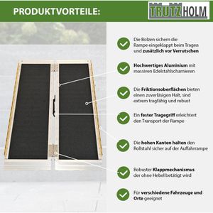 Produktbild für Auffahrrampe Trutzholm 35857, Schwellenrampe