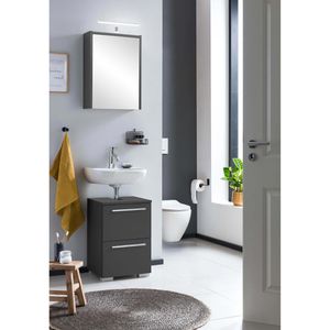 Produktbild für Spiegelschrank Schildmeyer Carlos 153637, anthrazit