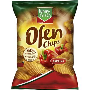 funny-frisch Chips Ofenchips Paprika, Kartoffelchips, 125g