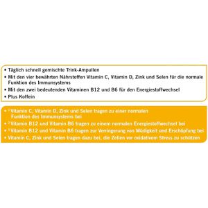 Produktbild für Vitamin-Shot taxofit Immun + Energie