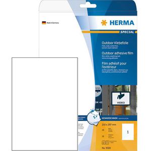 Folienetiketten Herma 9500 Outdoor, weiß matt