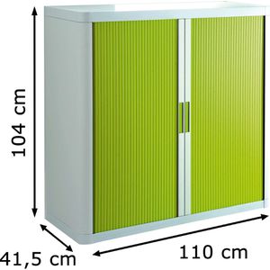 Produktbild für Rollladenschrank Paperflow aus Metall und Kunststoff