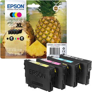 Tinte Epson 604XL C13T10H640 Ananas, Multipack