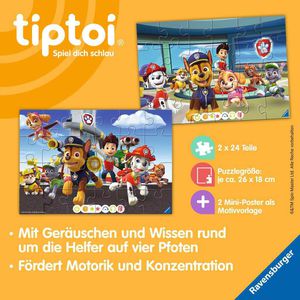 Produktbild für Puzzle tiptoi für kleine Entdecker - Paw Patrol