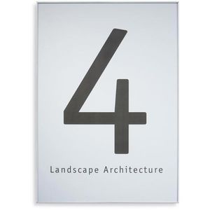 Produktbild für Türschild SignSystems NA5014, New Age, silber