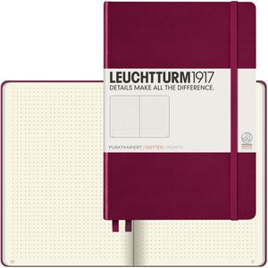 Produktbild für Notizbuch Leuchtturm1917 Medium, 359695, Port Red, A5