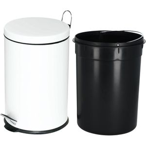 Produktbild für Mülleimer Alco 2961, weiß