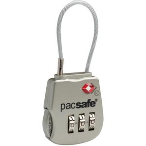 Kofferschloss Pacsafe Prosafe 800 Cable Padlock, TSA