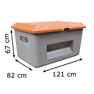 Produktbild für Streugutbehälter CEMO Plus 3, 10570, 400 Liter