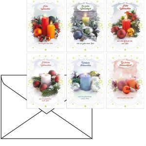 Weihnachtskarte Böttcher-AG 224680, sortiert