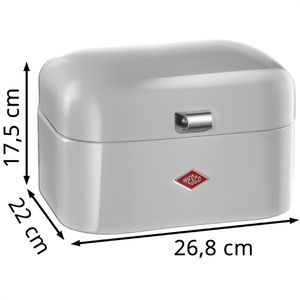 Produktbild für Brotkasten Wesco Grandy Medium, Stahlblech