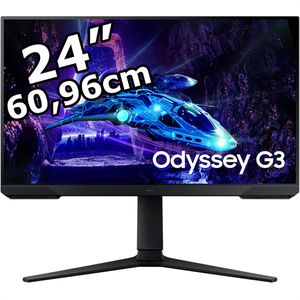 Monitor Samsung Odyssey G3, S24DG300EU, 24 Zoll