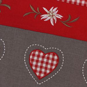 Produktbild für Tischläufer Frank-Flechtwaren Alpenglück, 337513, waschbar