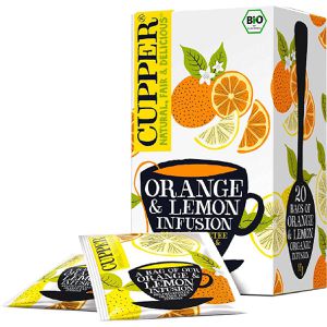 Produktbild für Tee Cupper Orange &amp; Lemon Fusion, Früchtetee, BIO