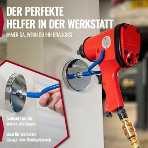 Produktbild für Werkstatt-Magnethalter Poppstar 1011248, bis 4,5 kg