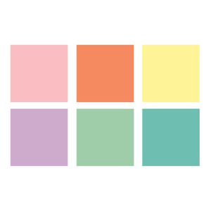 Produktbild für Textmarker Legami Carrate Team, 6 Stück