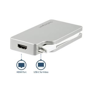 Produktbild für USB-Adapter StarTech CDPVGDVHDMDP, silber