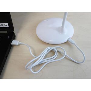 Produktbild für Schreibtischlampe Unilux Nelly, weiß, LED, dimmbar