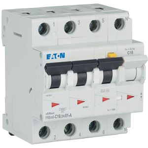 Produktbild für FI-LS-Schalter Eaton FRBM6-C16/3N, 230 / 400V, 10kA, 3-polig+N