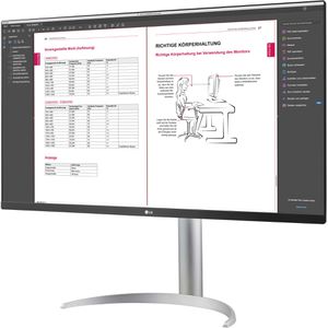 Produktbild für Monitor LG 32UP55NP-W, 31,5 Zoll