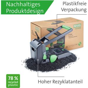 Produktbild für Locher Novus B 2200, re+new, schwarz