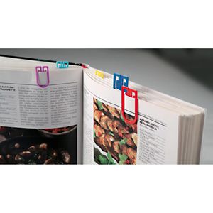 Produktbild für Büroklammern Laurel 1350, King Klip, 75mm, farbig