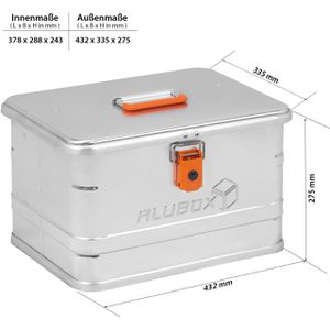 Produktbild für Alubox ALUBOX-Alukiste Universal C29, 29 Liter