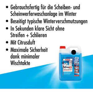 Sonax - AntiFrost und KlarSicht WinterScheibenreiniger, 5 Liter 