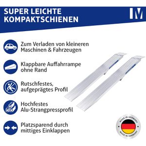 Produktbild für Auffahrrampe Mauderer SuperLeicht AOK30/05 2 Stück