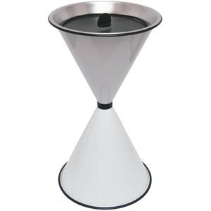 Produktbild für Aschenbecher SZ-Metall Diabola, 29711, weiß, Outdoor