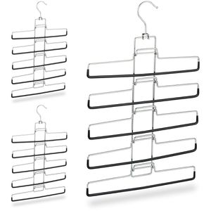 Produktbild für Hosenbügel Relaxdays 100294280, aus Metall