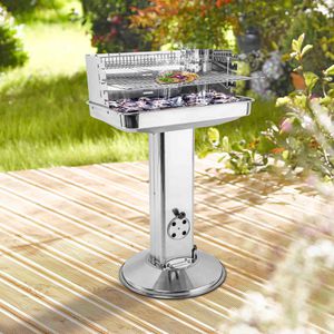 Produktbild für Holzkohlegrill Böttcher-AG 60198, Säulengrill
