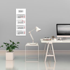 Produktbild für 4-Monatskalender Kalenderwerk Varius 4 Maxi, Jahr 2026