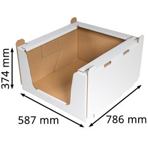Produktbild für Sichtlagerkasten Smartboxpro 321300104