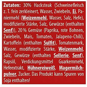 Produktbild für Fertiggericht Buss Freizeitmacher Mexiko-Hacksteak