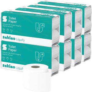 Toilettenpapier Wepa Liquify, 070560, selbstauflösend