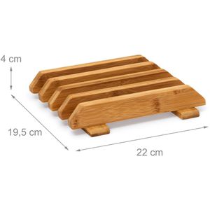 Produktbild für Schneidebrett Relaxdays 10019154 aus Bambus