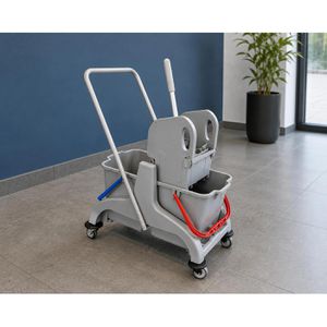 Produktbild für Reinigungswagen Böttcher-AG ECO, Doppelfahrwagen