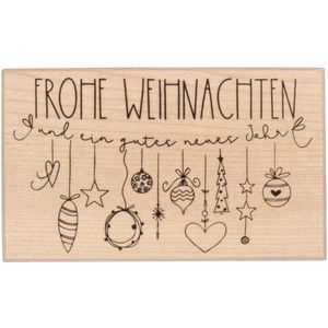 Produktbild für Motivstempel Rayher 29191000 Girlande, aus Holz