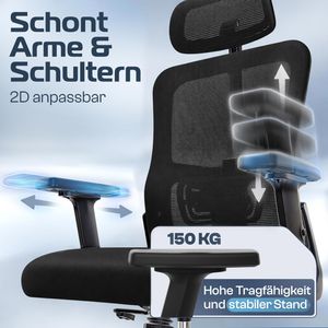 Produktbild für Bürostuhl CLOUVOU BrightSeat