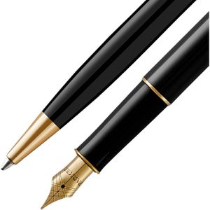 Produktbild für Schreibset Parker Sonnet Black Lacquer G.C.