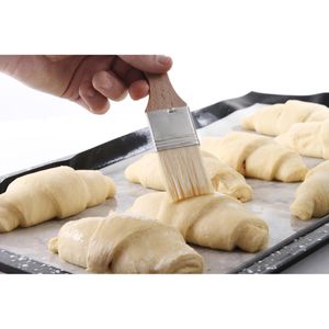 Produktbild für Backpinsel Hendi Butterpinsel, Borsten-Metallfixierung, natur