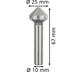 Produktbild für Kegelsenker Bosch PRO Soft Metal 2608597510, HSS