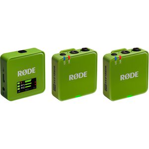 Produktbild für Mikrofon RODE Wireless GO Gen 3, grün