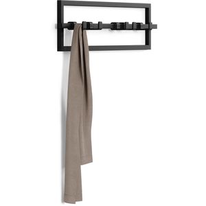 Produktbild für Garderobenleiste Umbra Cubiko 5, 1016881-040, schwarz
