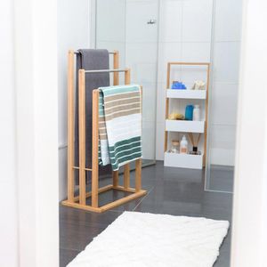 Produktbild für Handtuchhalter Relaxdays 10020983, braun