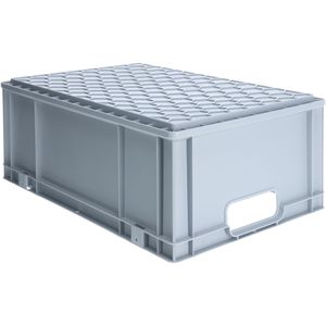 Produktbild für Eurobox Allit ProfiPlus EuroEco O612, grau, 22,6 Liter